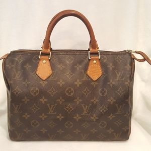 100% Authentic Louis Vuitton Speedy 30 TH0061